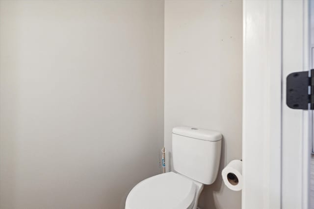 bathroom with toilet