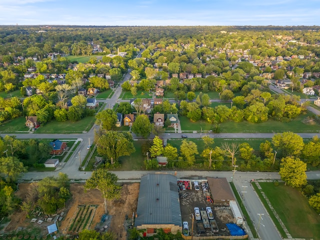 aerial view