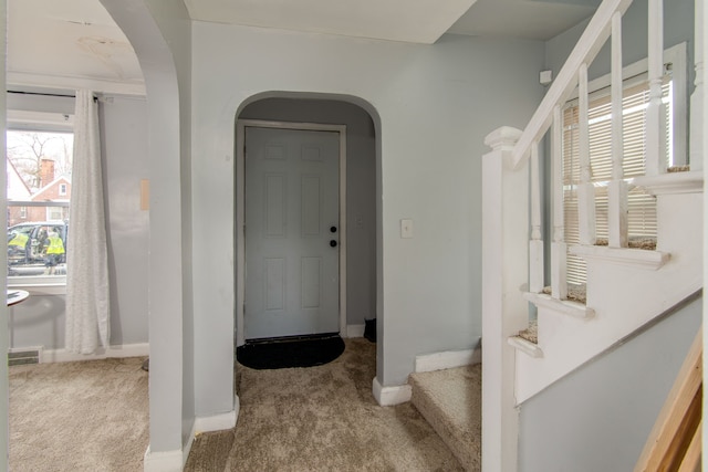 bathroom featuring baseboards and visible vents