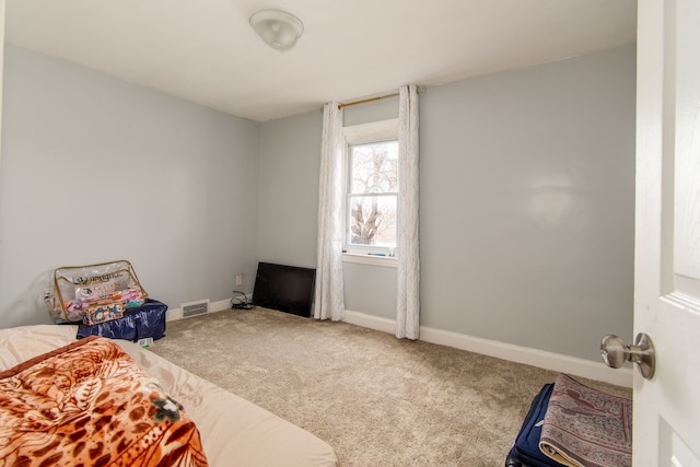 interior space with visible vents and baseboards