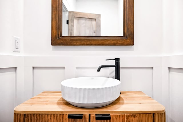 bathroom with a sink