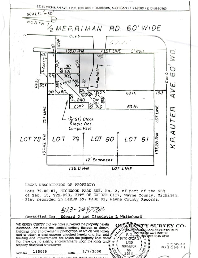 vacant Merriman Road N, Garden City MI, 48135 land for sale