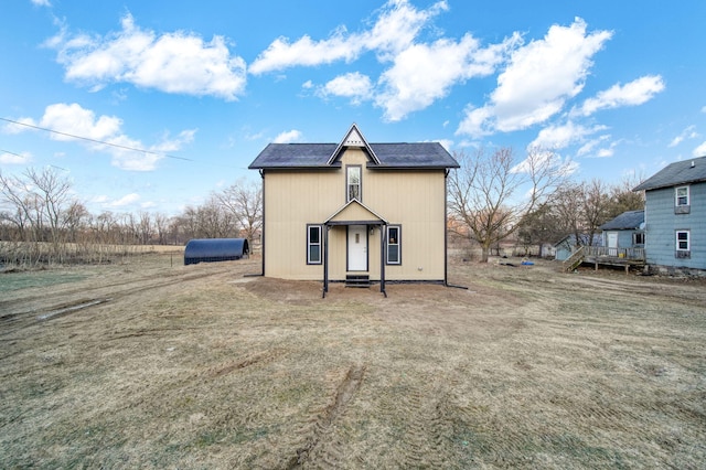 view of rear view of property