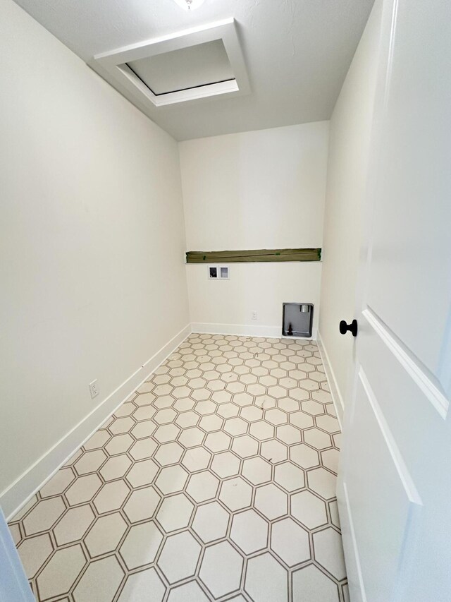 1846 Round Barn Dr, Hudsonville, MI 49426 - spare room featuring light flooring and attic access