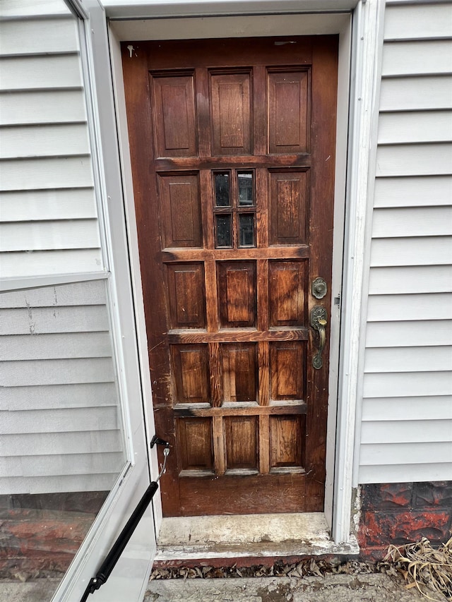 view of entrance to property