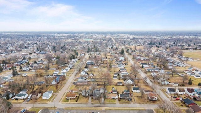 drone / aerial view featuring a residential view