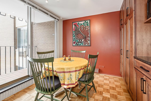 view of dining room