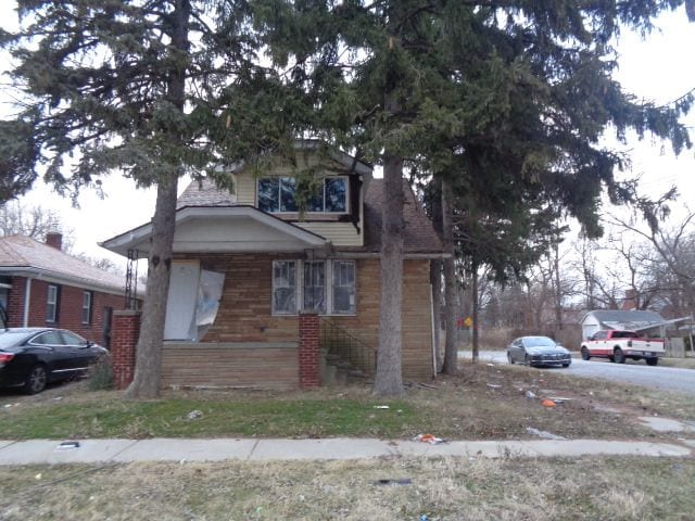 view of bungalow-style house