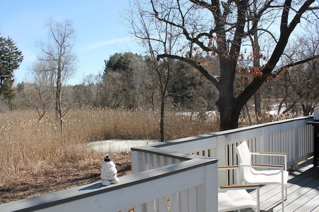 view of deck