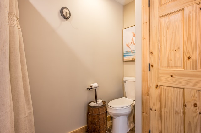 bathroom with toilet