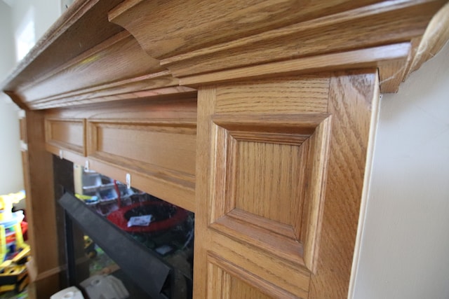 room details with a sauna