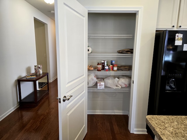 view of pantry