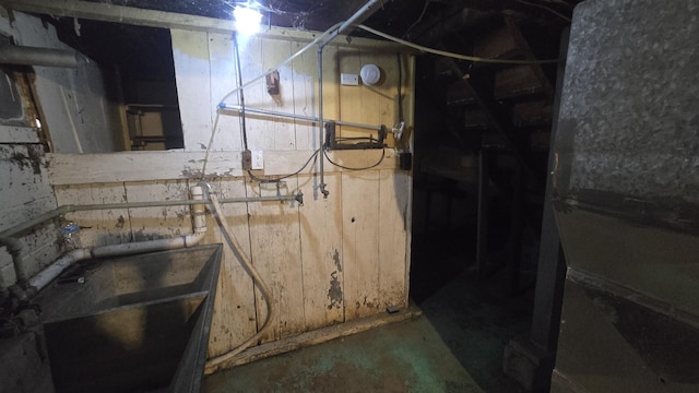 77 Irwin Ave, Muskegon, MI 49442 - view of unfinished basement