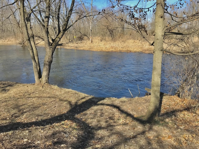 view of water feature