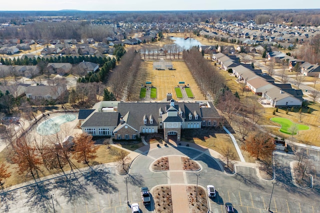 birds eye view of property featuring a residential view