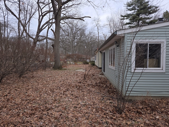 view of home's exterior