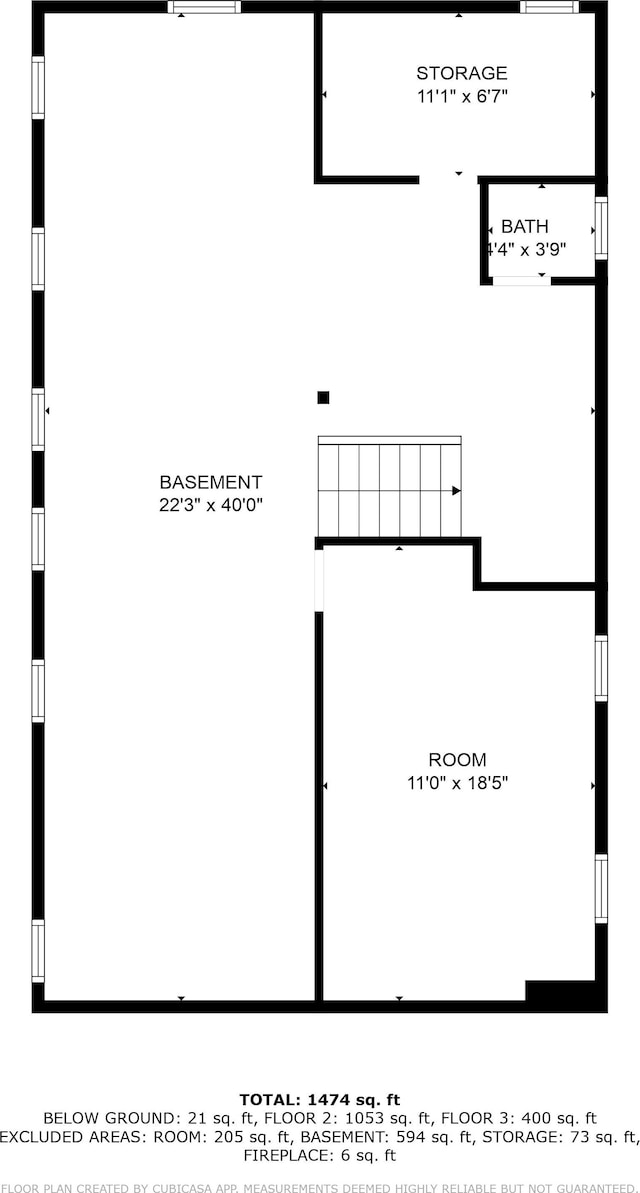 5984 Courville St, Detroit, MI 48224 - plan