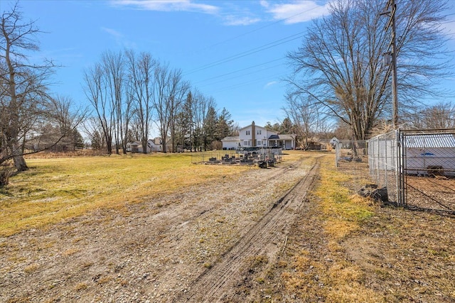 view of street with driveway