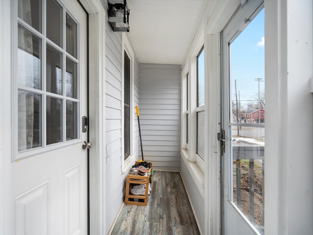 sunroom featuring a wealth of natural light