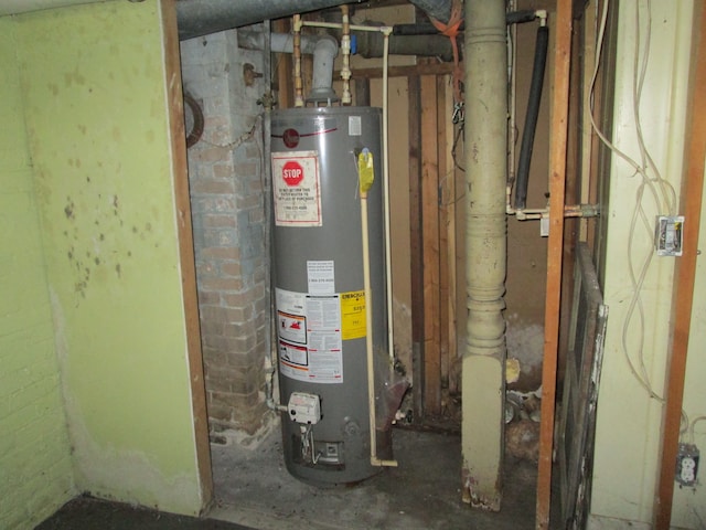 utilities featuring water heater