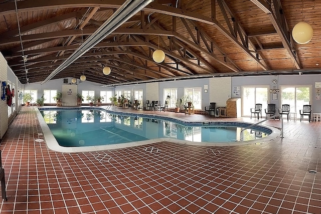 view of pool