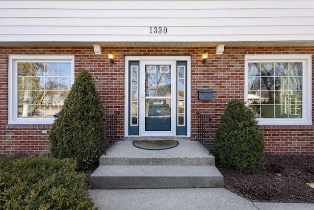 view of entrance to property