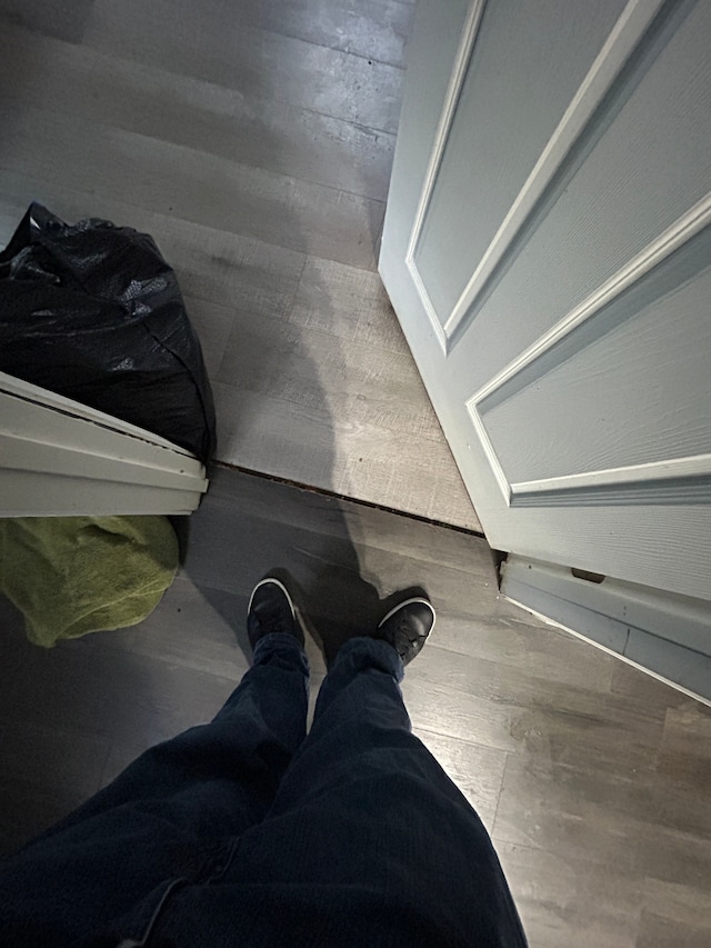 interior details featuring wood finished floors