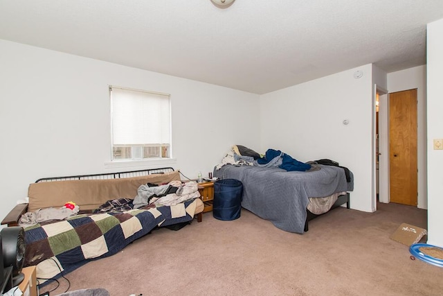 bedroom with carpet flooring