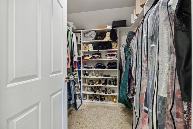 view of spacious closet