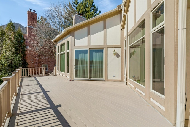 1265 Water Cliff Dr, Bloomfield Hills, MI 48302 - view of wooden deck