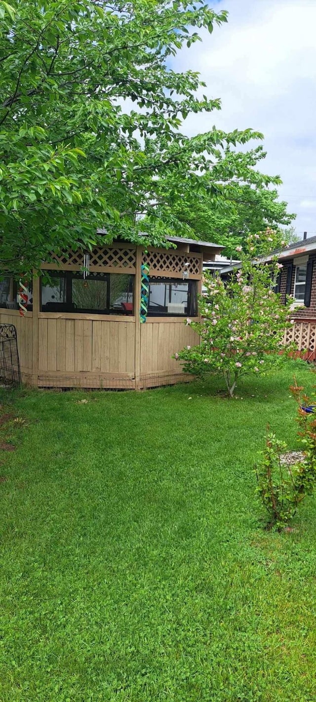 81 S Maple St, White Cloud, MI 49349 - view of green lawn