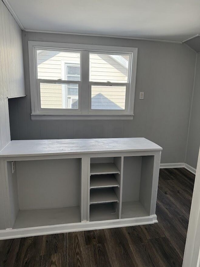 interior space featuring wood finished floors