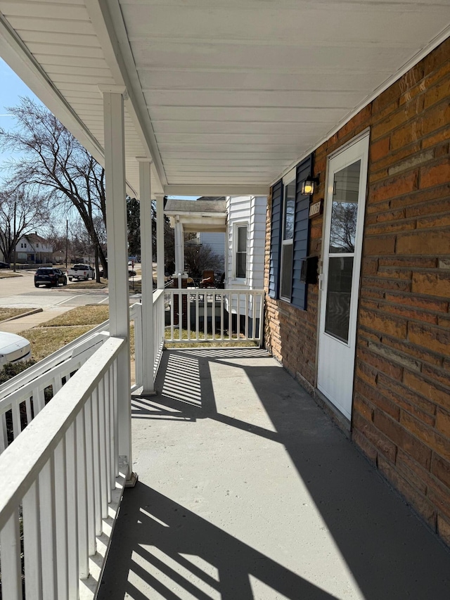 view of patio / terrace featuring a porch