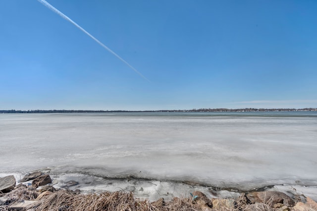 property view of water