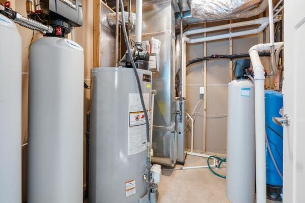 utilities with gas water heater