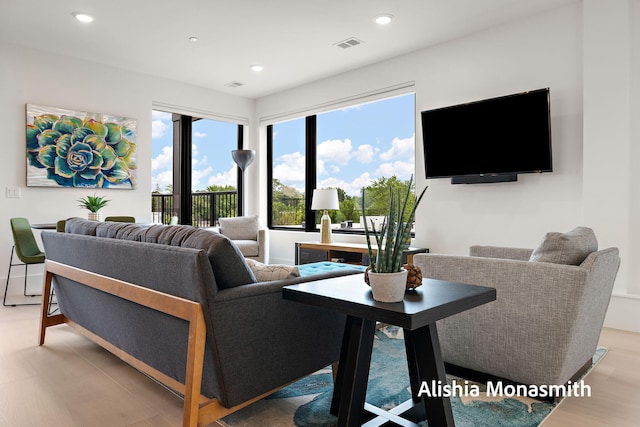 300 Washington Ave Unit 1, Grand Haven, MI 49417 - living area with recessed lighting