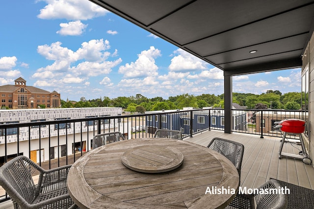 300 Washington Ave Unit 1, Grand Haven, MI 49417 - view of wooden terrace