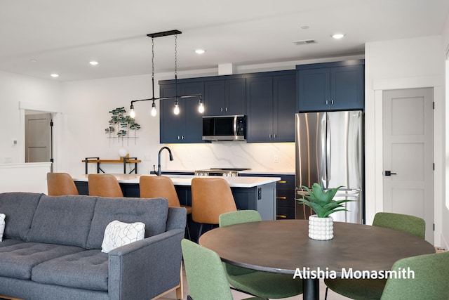 300 Washington Ave Unit 1, Grand Haven, MI 49417 - dining space with recessed lighting