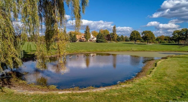 property view of water