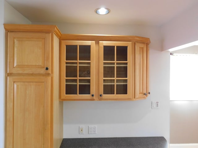 interior details featuring recessed lighting