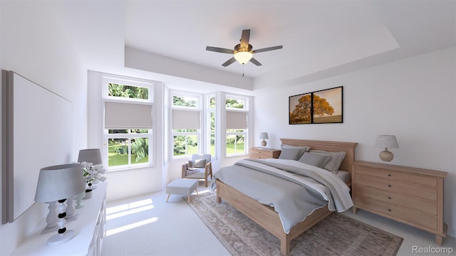 3721 W Kerriel Ct, Commerce Twp, MI 48382 - bedroom with ceiling fan