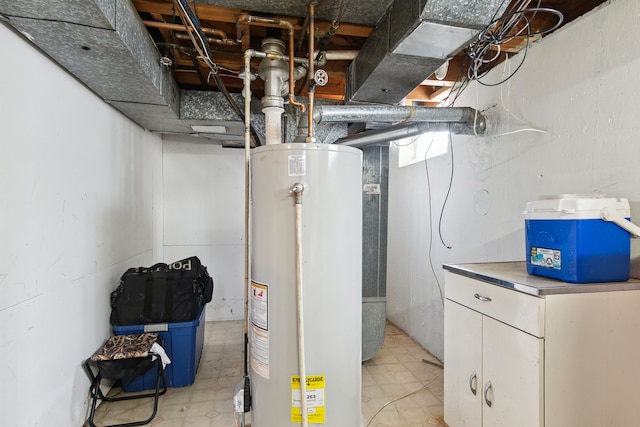 utilities with water heater