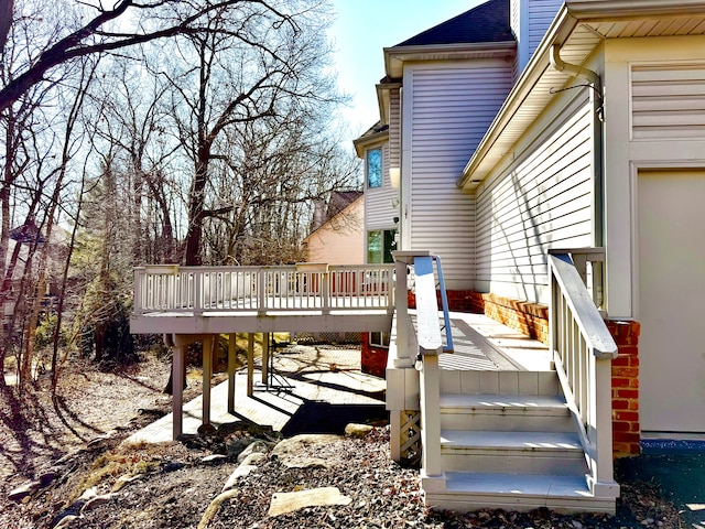 view of deck