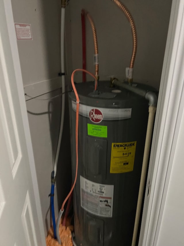 utilities with water heater