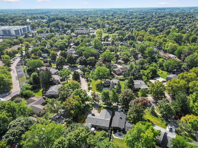 birds eye view of property featuring a residential view