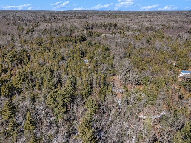 aerial view with a view of trees