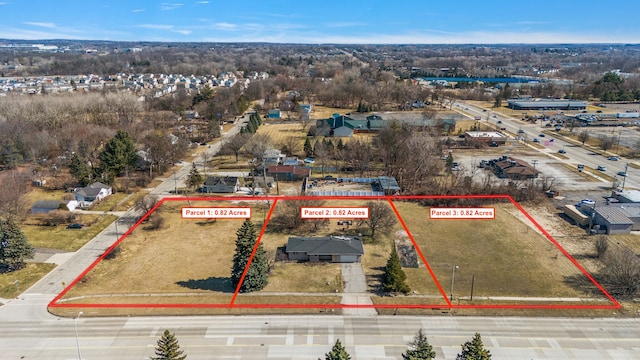 1484 Joslyn Ave, Pontiac, MI 48340 - aerial view