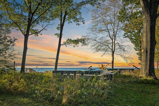 property view of water