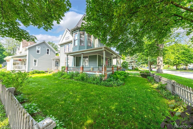407 Westminister St, Marine City, MI 48039 - victorian home featuring covered porch