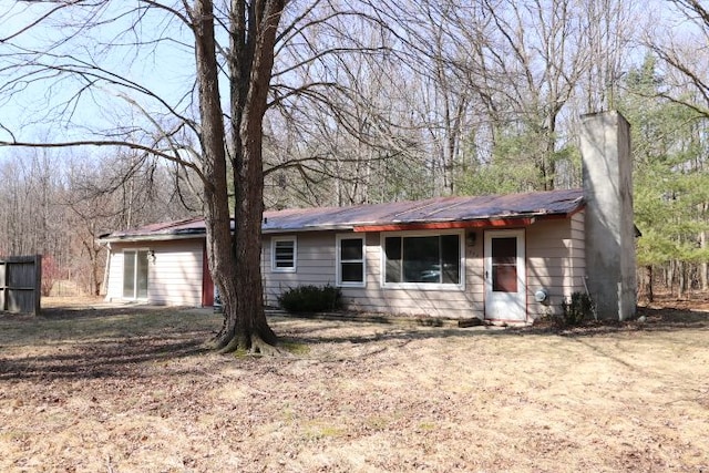 view of ranch-style house